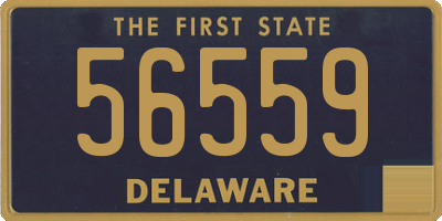 DE license plate 56559