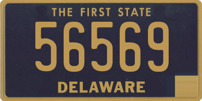 DE license plate 56569