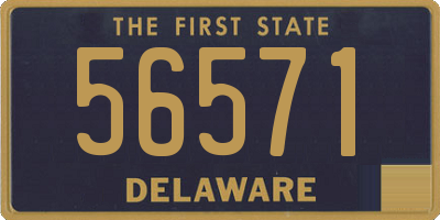 DE license plate 56571