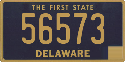 DE license plate 56573