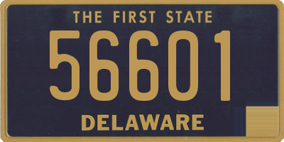 DE license plate 56601