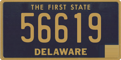 DE license plate 56619