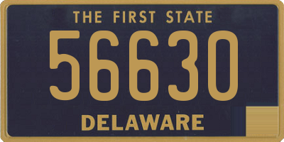 DE license plate 56630