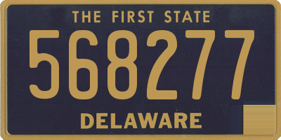 DE license plate 568277