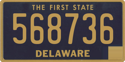 DE license plate 568736