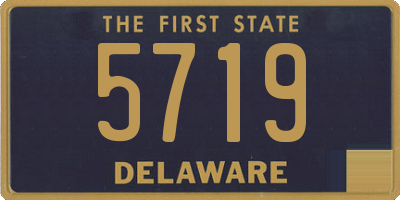DE license plate 5719