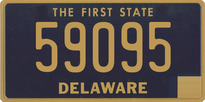 DE license plate 59095