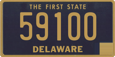 DE license plate 59100