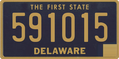 DE license plate 591015