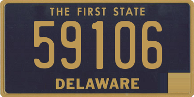 DE license plate 59106