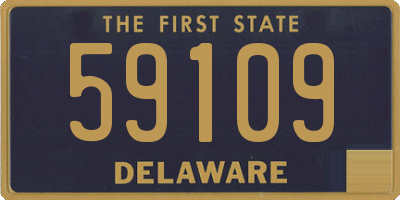 DE license plate 59109