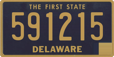 DE license plate 591215