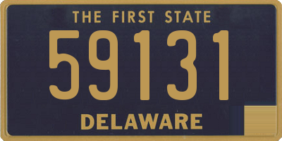 DE license plate 59131