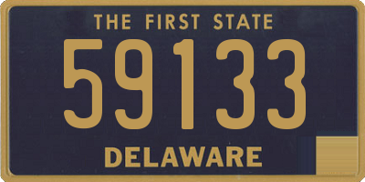 DE license plate 59133