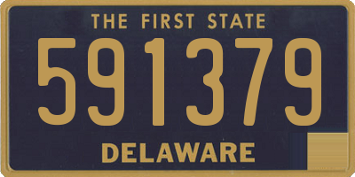 DE license plate 591379