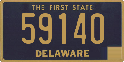 DE license plate 59140