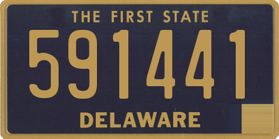 DE license plate 591441