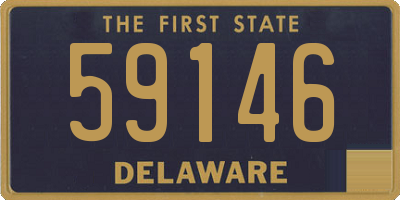 DE license plate 59146