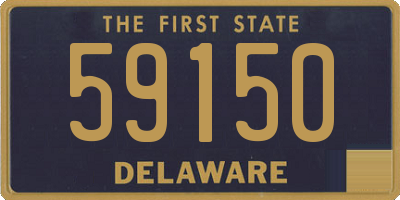 DE license plate 59150