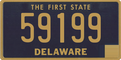 DE license plate 59199