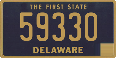 DE license plate 59330
