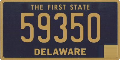 DE license plate 59350