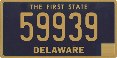 DE license plate 59939