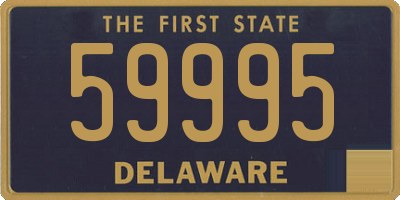 DE license plate 59995