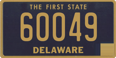 DE license plate 60049