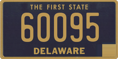 DE license plate 60095