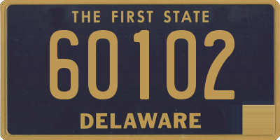 DE license plate 60102