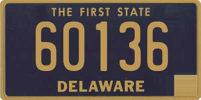 DE license plate 60136