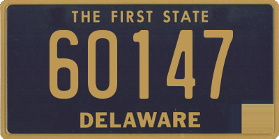 DE license plate 60147
