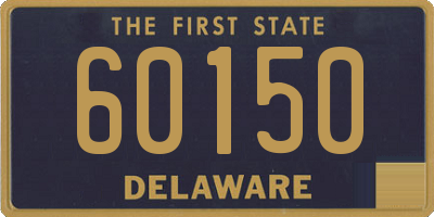 DE license plate 60150