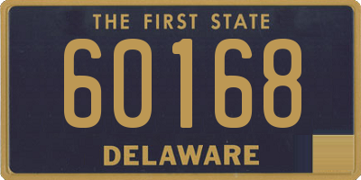 DE license plate 60168