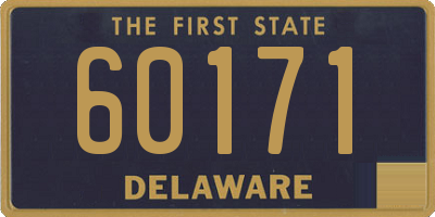 DE license plate 60171