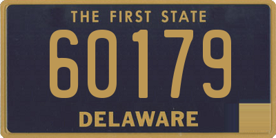 DE license plate 60179