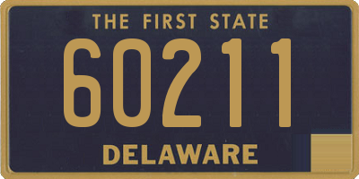 DE license plate 60211