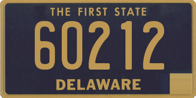 DE license plate 60212
