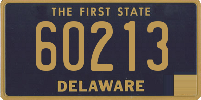 DE license plate 60213