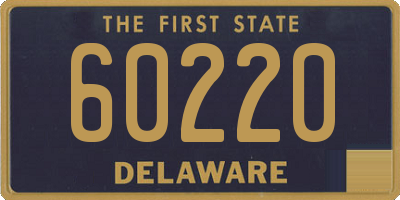 DE license plate 60220