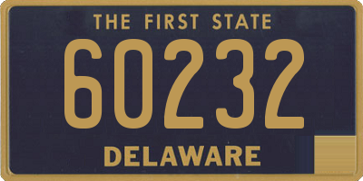DE license plate 60232
