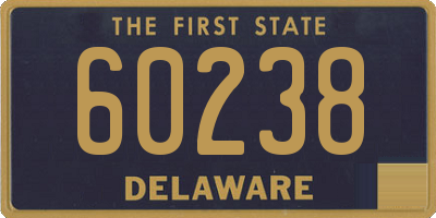 DE license plate 60238
