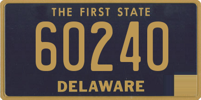 DE license plate 60240