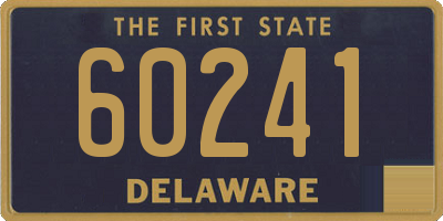 DE license plate 60241