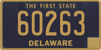 DE license plate 60263