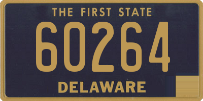 DE license plate 60264