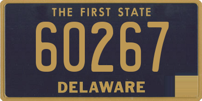 DE license plate 60267