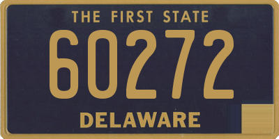 DE license plate 60272