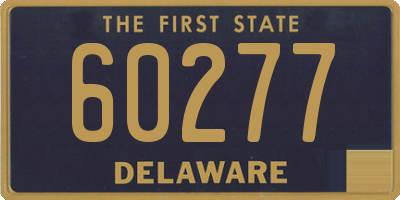 DE license plate 60277
